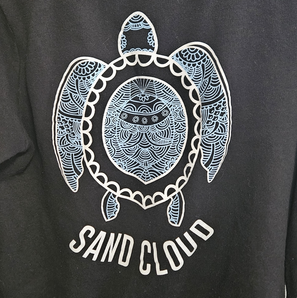 Sand Cloud Save The Turtles Hoodie Size S